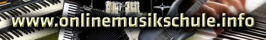 onlinemusikschule logo klavier keyboard akkordeon